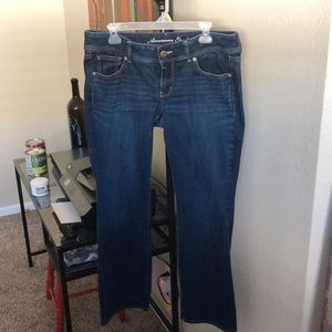 American eagle flare jeans